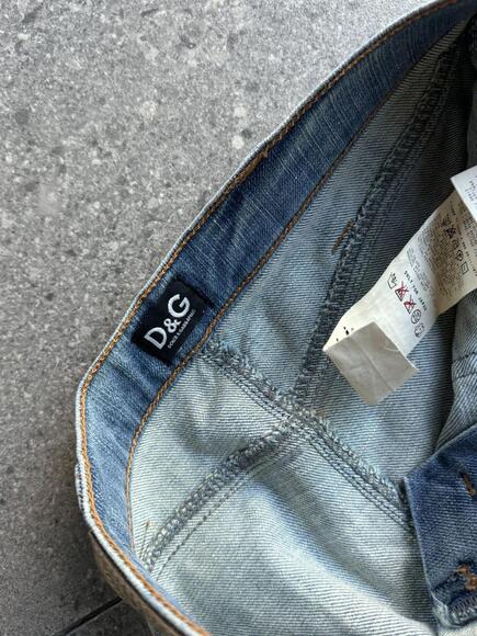 d&g 2000s denim mini skirt - Picture 5 of 6